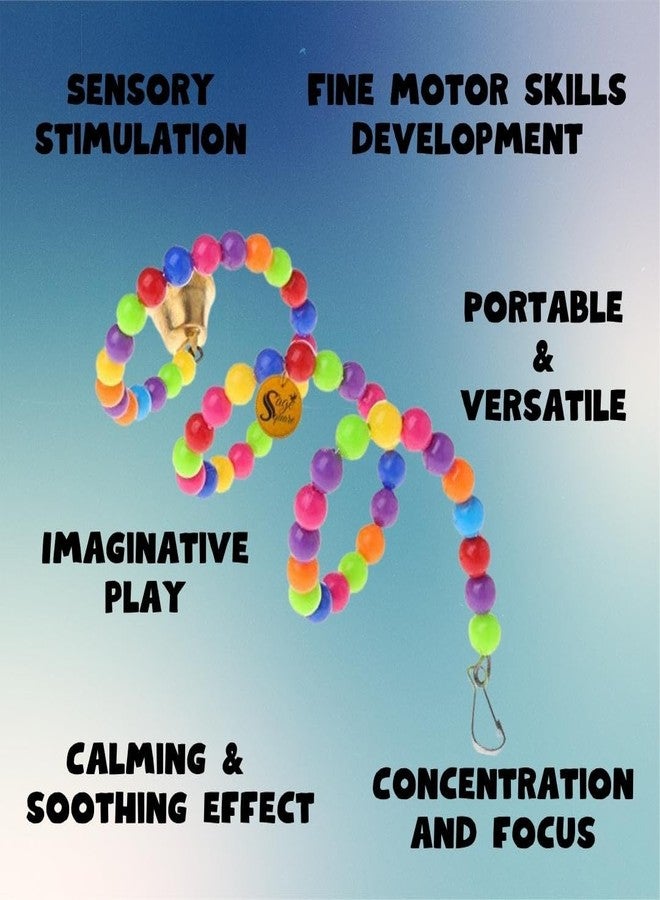 Sage Square Bird Cage Toy Accessories - Spiral - 65cm - Image 5